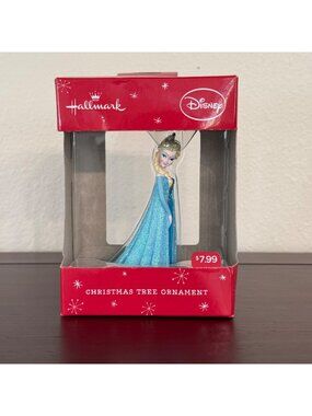 Disney Frozen Elsa Holiday Ornament by Hallmark 2014 NEW